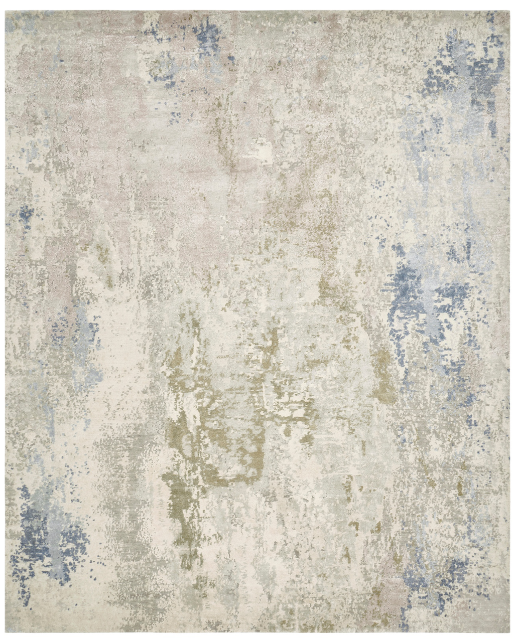 Prive Blues / Tan Melange Modern Rug – Santa Fe Rugs
